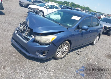 2013 Subaru Impreza Premium из США, поврежденный, VIN JF1GJAD67DH008691